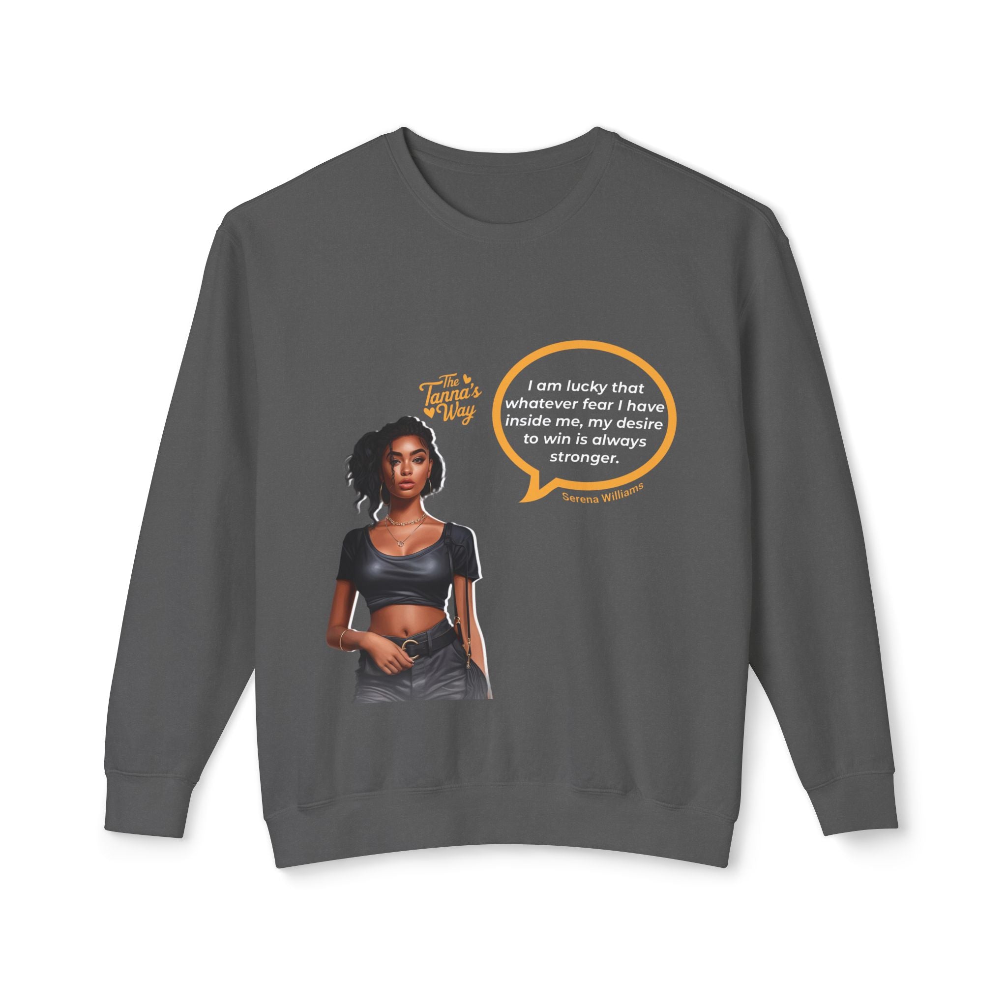Serena Williams | Unisex Lightweight Crewneck Sweatshirt